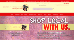 Desktop Screenshot of louisespetconnection.com