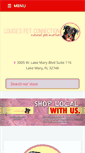Mobile Screenshot of louisespetconnection.com